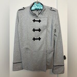 Karl Lagerfeld Kids Girl’s Light Grey Knit Jacket - NWT